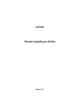 Referāts 'Pirmais iespaids par cilvēku', 1.