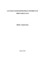 Referāts 'Meža taksācija', 1.