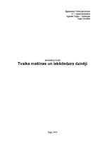 Konspekts 'Tvaika mašīnas un iekšdedzes dzinēji', 1.