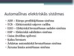 Prezentācija 'Elektroniskās sistēmas mūsdienu automašīnās', 2.