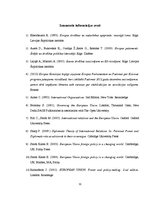 Referāts 'Eiropas Savienības iesaiste starptautisko konfliktu risināšanā', 31.