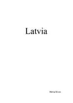 Konspekts 'Latvia', 1.