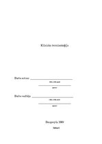 Konspekts 'Klīniskā terminoloģija', 1.