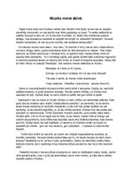 Eseja '9.klases eksāmena runas daļa "Mūzika manā dzīvē"', 1.