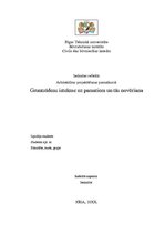 Referāts 'Gruntsūdens ietekme uz pamatiem un tās novēršana', 1.