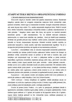 Konspekts 'Starptautiskā biznesa organizācijas formas ', 1.