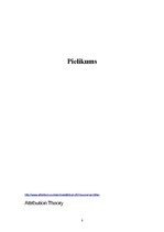 Referāts 'Atribūcijas teorija', 8.