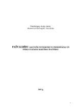 Referāts 'Pašvaldību saistošie noteikumi to pieņemšanas un spēkā stāšanās kārtības īpatnīb', 1.
