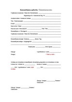 Paraugs 'Komandējums apliecība darbam Vācijā latviešu un vācu valodā', 1.