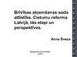 Prezentācija 'Brīvības atņemšanas soda attīstība. Cietumu reforma Latvijā, tās etapi un perspe', 1.