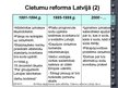 Prezentācija 'Brīvības atņemšanas soda attīstība. Cietumu reforma Latvijā, tās etapi un perspe', 12.