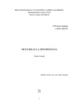 Konspekts 'Mugurkauls', 1.