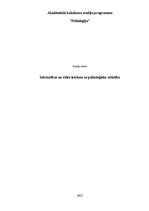 Referāts 'Iedzimtības un vides ietekme uz psiholoģisko attīstību', 1.