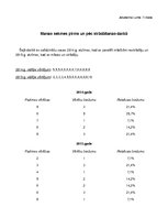 Paraugs 'Atzīmju statistika', 1.