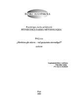 Referāts 'Sieviete pie stūres - vai pamatots stereotips?', 1.