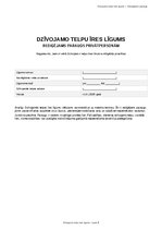 Paraugs 'Dzīvojamo telpu īres līgums', 11.