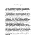 Konspekts 'Projekts "Trīs brāļi"', 1.