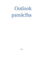 Konspekts 'Outlook lietošanas pamācība', 1.