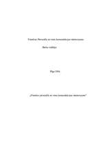 Eseja 'Viesnīcas personāla un komunikācijas raksturojums', 1.