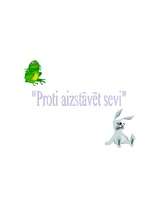 Eseja 'Proti aizstāvēt sevi', 1.