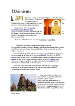 Konspekts 'Džainisms', 1.