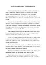 Eseja 'Ilonas Leimanes romāns "Vilkaču mantiniece"', 1.