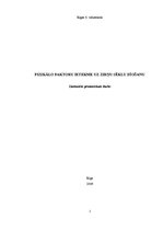 Referāts 'Fizikālo faktoru ietekme uz zirņu sēklu dīgšanu', 1.
