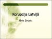 Referāts 'Korupcija Latvijā', 28.
