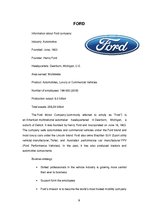 Konspekts 'Comparison of the Two Companies and Products', 6.