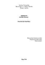 Referāts 'Pasaules Banka', 1.