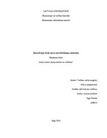 Referāts 'Investīciju riski un to novērtēšanas metodes', 1.