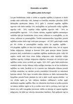Eseja 'Ekonomika un izglītība. Izglītība un darba tirgus', 1.