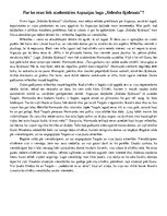 Eseja 'Par ko man liek aizdomāties Aspazijas luga "Sidraba šķidrauts"', 1.