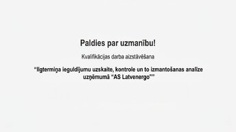 Prezentācija 'Ilgtermiņa ieguldījumu uzskaite, kontrole un to izmantošanas analīze uzņēmumā AS', 15.