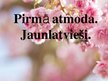Prezentācija 'Pirmā atmoda. Jaunlatvieši', 1.