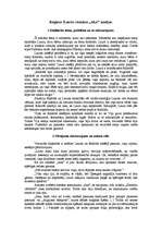 Eseja 'Regīnas Ezeras romāna "Aka" analīze', 1.