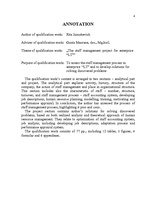 Diplomdarbs 'Uzņēmuma "LT" personāla vadības projekts', 3.