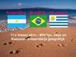 Prezentācija 'Dienvidamerikas valstis - Argentīna, Brazīlija un Urugvaja', 1.