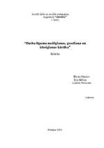 Referāts 'Darba līguma noslēgšanas, grozīšanas un izbeigšanas kārtība', 1.