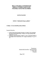 Konspekts 'ES un nacionālo partiju sistēmas', 1.