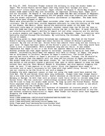 Eseja 'Was the Bomb Dropped on Japan Justified?', 1.