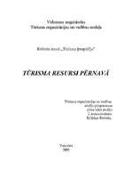 Referāts 'Pērnava', 1.