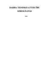 Referāts 'Darba tiesisko attiecību izbeigšanās', 1.