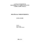 Referāts 'Peļņas veidi internetā', 1.