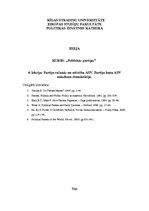 Konspekts 'Partiju rašanās un attīstība ASV. Partiju loma ASV mūsdienu demokrātijā', 1.