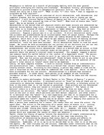 Eseja 'Metaphysics: The Ghost in the Machine', 1.
