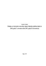 Referāts 'Politiķu un birokrātu attiecības Aigara Kalvīša valdības laikā no 2006.gada 7.no', 1.