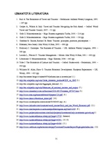 Referāts 'Tūrisma ekonomiskā ietekme Itālijā', 31.