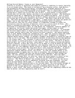 Eseja '"The Sound of Hollyhocks" by Hugh Garners: character analysis - William Cornish ', 1.