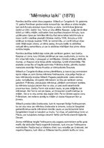 Konspekts 'Konspekts "Mērnieku laiki"', 1.